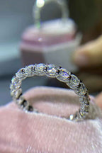 Bague Moissanite 1,5 Carat — Argent Sterling 925 Platiné - Bootiky