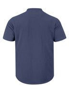 Chemise homme manches courtes à boutons – grande taille - Bootiky