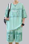 Ensemble Homme Été — T-Shirt Oversized à Lettres & Short - Bootiky