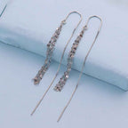 Boucles d'Oreilles Threader — Argent Sterling 925 - Bootiky